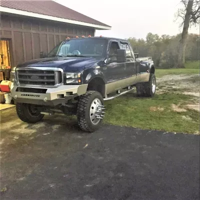 FORD F250-350 1999-2004 with CLASSIC FRONT W.I.Y.KIT STANDARD installed