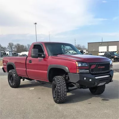 CHEVY 2500-3500HD 2003-2007 with CLASSIC FRONT Weld It Yourself STANDARD installed