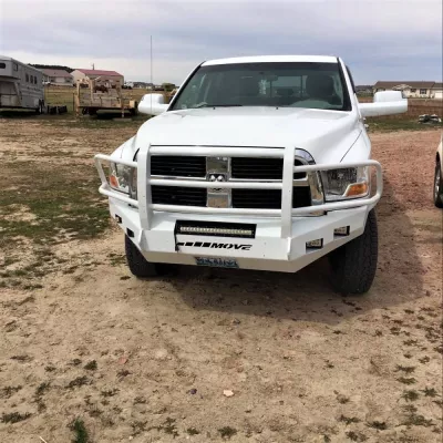 DODGE 2500-3500 2010-2018 with CLASSIC FRONT Weld It Yourself STANDARD installed