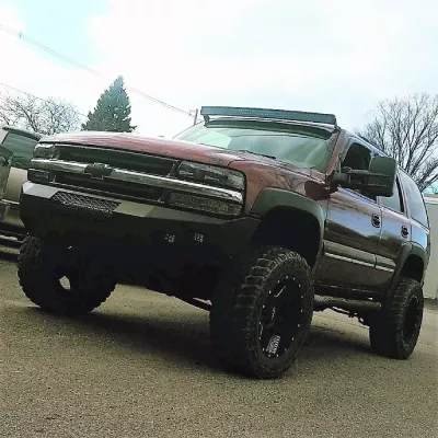 CHEVY TAHOE 2000-2006 with CLASSIC FRONT Weld It Yourself STANDARD installed
