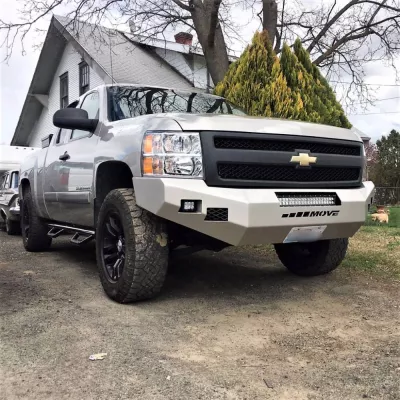 CHEVY 1500 2007.5-2013 with CLASSIC FRONT Weld It Yourself STANDARD installed