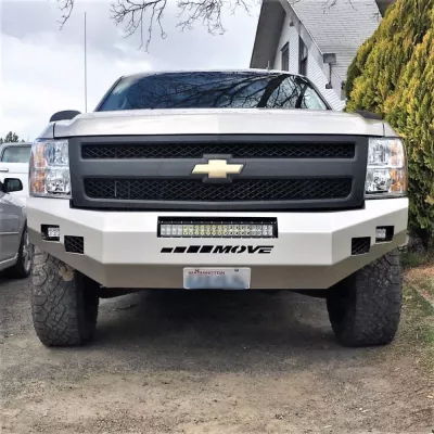 CHEVY 1500 2007.5-2013 with CLASSIC FRONT Weld It Yourself STANDARD installed