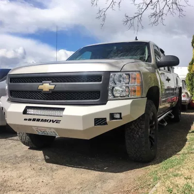 CHEVY 1500 2007.5-2013 with CLASSIC FRONT Weld It Yourself STANDARD installed