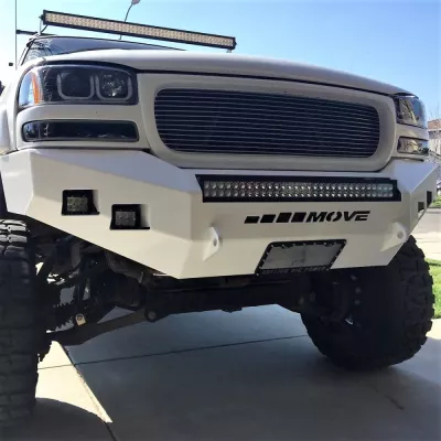 GMC 2500-3500HD 1999-2002 with CLASSIC FRONT Weld It Yourself STANDARD installed