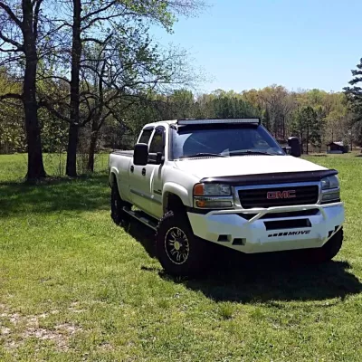 GMC 2500-3500HD 2003-2007 with CLASSIC FRONT Weld It Yourself STANDARD installed