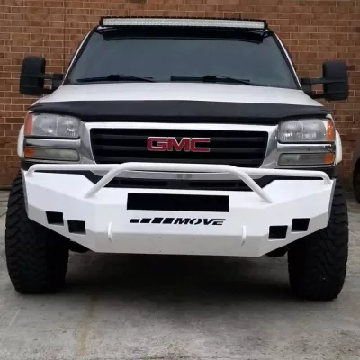 GMC 2500-3500HD 2003-2007 with CLASSIC FRONT Weld It Yourself STANDARD installed