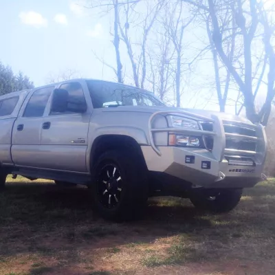CHEVY 2500-3500HD 2003-2007 with CLASSIC FRONT Weld It Yourself STANDARD installed