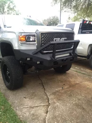 GMC 2500-3500HD 2015-2019 with CLASSIC FRONT W.I.Y.KIT OFFROAD installed