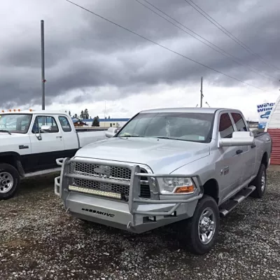 DODGE 2500-3500 2010-2018 with CLASSIC FRONT Weld It Yourself STANDARD installed