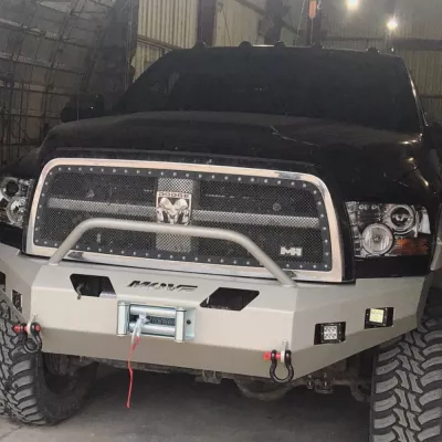 DODGE 2500-3500 2010-2018 with CLASSIC FRONT Weld It Yourself Offroad installed