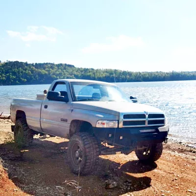 DODGE 2500-3500 1994-2002 with CLASSIC FRONT Weld It Yourself STANDARD installed