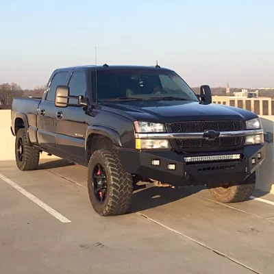 CHEVY 1500HD 2003-2007 with CLASSIC FRONT Weld It Yourself STANDARD installed