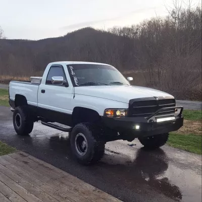 DODGE 1500 1994-2001 with CLASSIC FRONT Weld It Yourself STANDARD installed