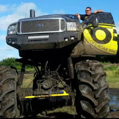 FORD F250-350 1999-2004 with CLASSIC FRONT W.I.Y.KIT STANDARD installed