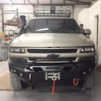 CHEVY TAHOE 2000-2006 with CLASSIC FRONT Weld It Yourself Offroad installed