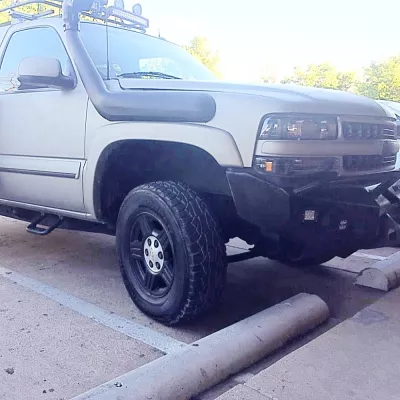 CHEVY TAHOE 2000-2006 with CLASSIC FRONT Weld It Yourself Offroad installed
