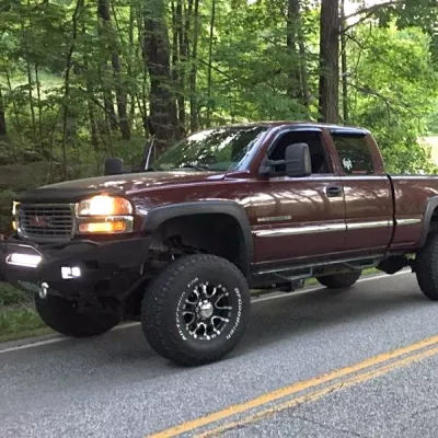 GMC 2500-3500HD 1999-2002 with CLASSIC FRONT Weld It Yourself STANDARD installed