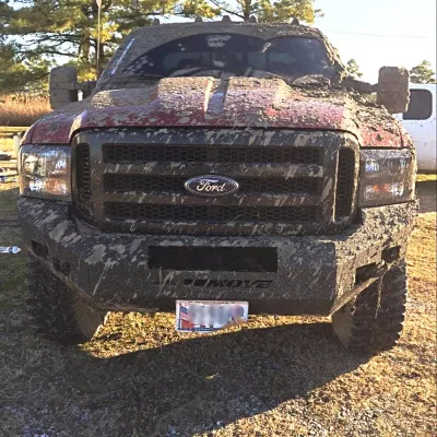 FORD F250-350 1999-2004 with CLASSIC FRONT W.I.Y.KIT STANDARD installed