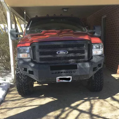 FORD F250-350 1999-2004 with CLASSIC FRONT W.I.Y.KIT STANDARD installed