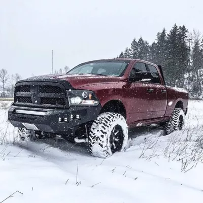 DODGE 1500 2009-2012 with CLASSIC FRONT Weld It Yourself STANDARD installed