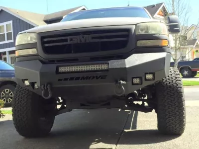 GMC 1500 2007.5-2013 with CLASSIC FRONT W.I.Y.KIT STANDARD installed