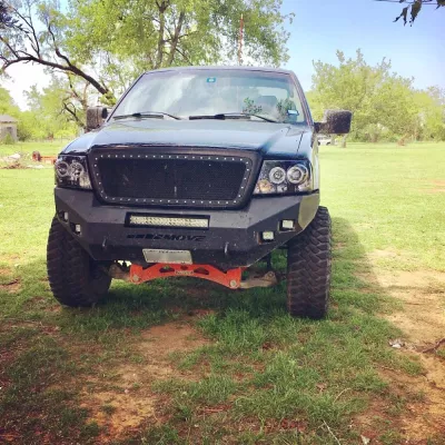 FORD F150 2004-2008 with CLASSIC FRONT Weld It Yourself STANDARD installed