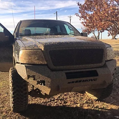 FORD F150 2004-2008 with CLASSIC FRONT Weld It Yourself STANDARD installed