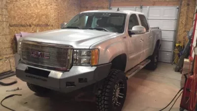 GMC 1500 2007.5-2013 with CLASSIC FRONT W.I.Y.KIT STANDARD installed