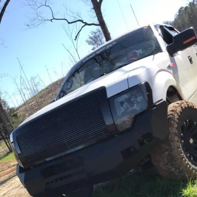 FORD F150 2009-2014 with CLASSIC FRONT Weld It Yourself STANDARD installed