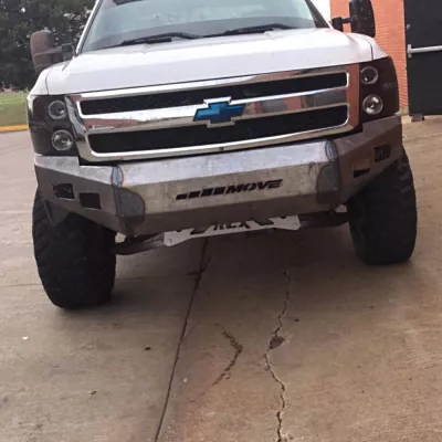 CHEVY 1500 2007.5-2013 with CLASSIC FRONT Weld It Yourself STANDARD installed