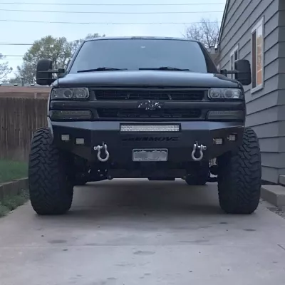 CHEVY 1500 1999-2002 with CLASSIC FRONT Weld It Yourself STANDARD installed