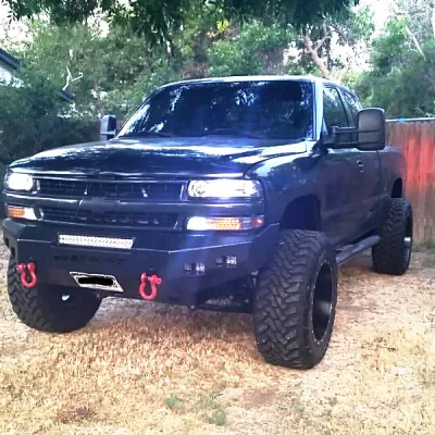 CHEVY 1500 1999-2002 with CLASSIC FRONT Weld It Yourself STANDARD installed