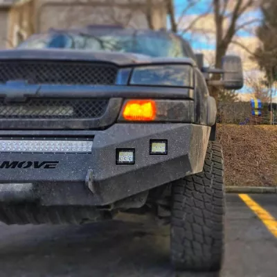 CHEVY 2500-3500HD 2003-2007 with CLASSIC FRONT Weld It Yourself STANDARD installed