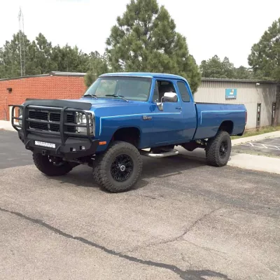 DODGE 150-250-350 1981-1993 with CLASSIC FRONT Weld It Yourself STANDARD installed