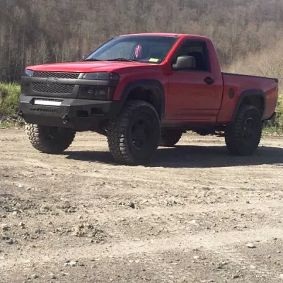 CHEVY COLORADO 2004-2012 with CLASSIC FRONT Weld It Yourself STANDARD installed