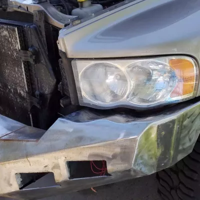 DODGE 2500-3500 2003-2005 with CLASSIC FRONT Weld It Yourself STANDARD installed