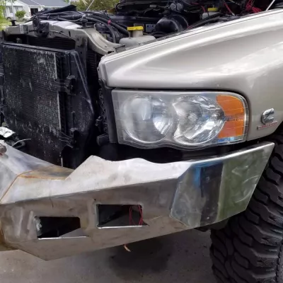 DODGE 2500-3500 2003-2005 with CLASSIC FRONT Weld It Yourself STANDARD installed