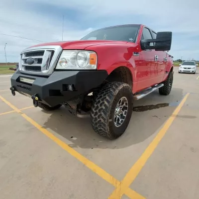 FORD F150 2004-2008 with CLASSIC FRONT Weld It Yourself STANDARD installed