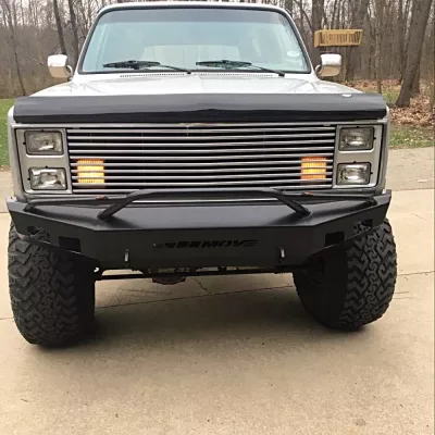 CHEVY SUBURBAN 1500 1973-1980 with CLASSIC FRONT Weld It Yourself STANDARD installed