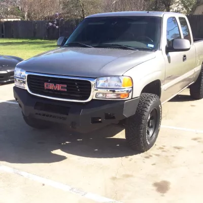 GMC 1500 1999-2002 with CLASSIC FRONT W.I.Y.KIT STANDARD installed