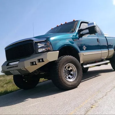 FORD F250-350 1999-2004 with CLASSIC FRONT W.I.Y.KIT STANDARD installed