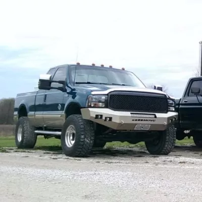 FORD F250-350 1999-2004 with CLASSIC FRONT W.I.Y.KIT STANDARD installed