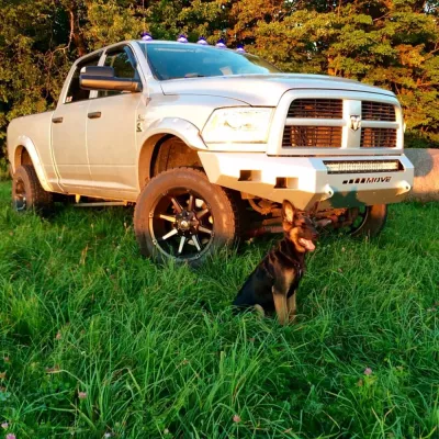 DODGE 2500-3500 2010-2018 with CLASSIC FRONT Weld It Yourself STANDARD installed