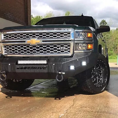 CHEVY 1500 2014-2015 with CLASSIC FRONT Weld It Yourself STANDARD installed