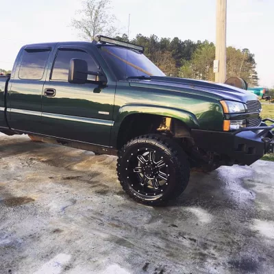 CHEVY 2500-3500HD 2003-2007 with CLASSIC FRONT Weld It Yourself Offroad installed