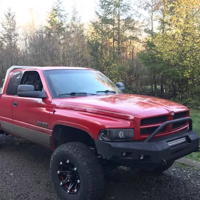 DODGE 2500-3500 1994-2002 with CLASSIC FRONT Weld It Yourself STANDARD installed