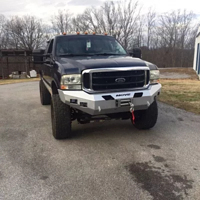 FORD F250-350 1999-2004 with CLASSIC FRONT W.I.Y.KIT OFFROAD installed