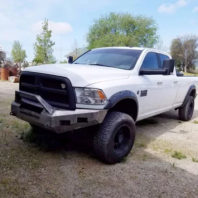 DODGE 2500-3500 2010-2018 with CLASSIC FRONT Weld It Yourself STANDARD installed