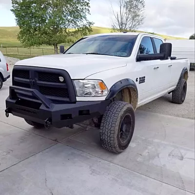 DODGE 2500-3500 2010-2018 with CLASSIC FRONT Weld It Yourself STANDARD installed