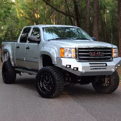 GMC 1500 2007.5-2013 with CLASSIC FRONT W.I.Y.KIT STANDARD installed